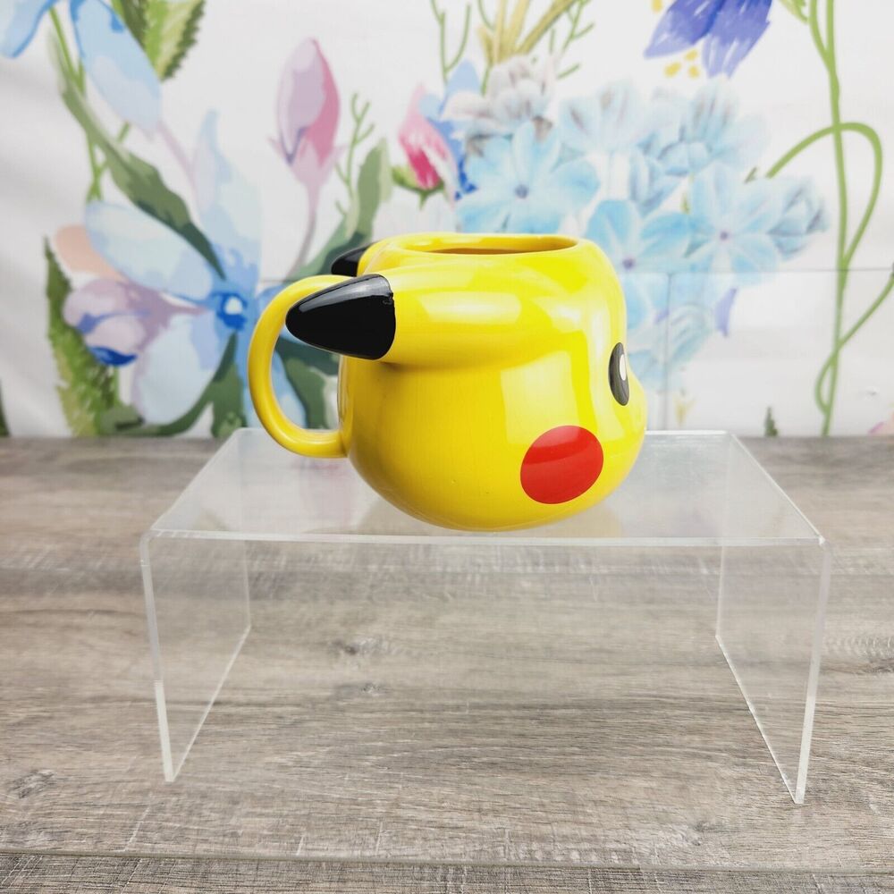 Funky Pokemon Pikachu 16oz 3D Sculpted Ceramic Mug Coffee Cup 2016